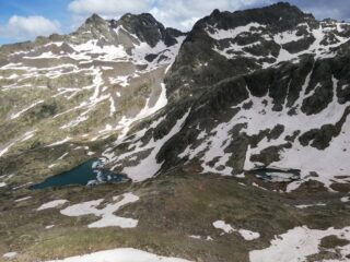 Scendendo al lac de Fourchas