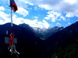 Dalla cima verso la Valle della Legna.