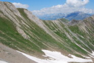 Dal Colle del Berrio Blanc il sentiero per il Col Charmonts