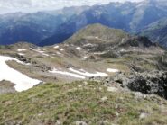 Lac des Babarottes in fondo al pendio di salita