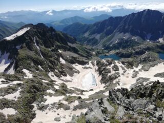 Dalla cima verso la Valmasque