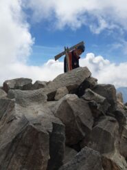Sandro in cima