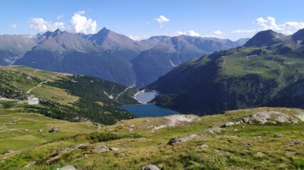 I laghi artificiali d'Aval e d'Amont