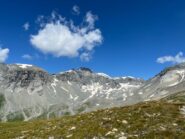 dalla Fuorcla il Piz Segnas e Piz Sardona