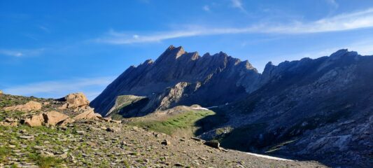 La Taillante ancora in ombra