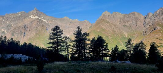 Panorama fantastico sull'altro lato della valle