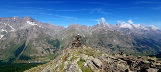 Bel panorama dalla Tete de Sort