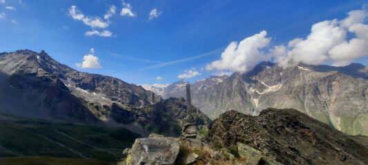 In cima alla tete d'Entrelor