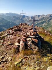 le due croci su Rocca Bravaria 