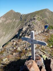 il monte Steliere e la quota 2576 dalla Bravaria 