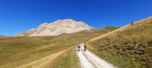 Colle Granon dal versante non trafficato
