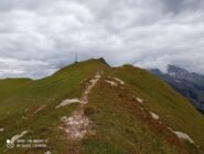 quasi in cima, con la brutta antenna