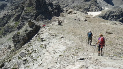 Discesa verso al bivacco