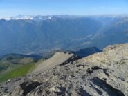 Sguardo indietro dalla crocetta