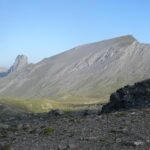 Dal colle, Le Rouchon e Sagnes Longues