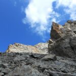 A sinistra verso il Passo del Corborant