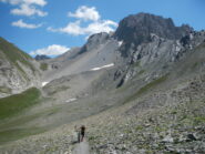 salita al Colle Clausis con qualche spinta....