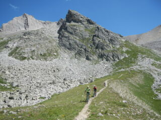 discesa spettacolare nel Vallon Albert