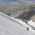 discesa del ghiacciaio