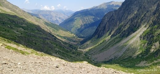 Vallone per San Bernolfo al ritorno 