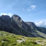 La nord dei Gemelli, scendendo dal colle verso Niel