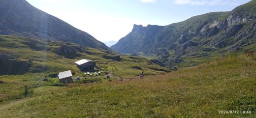 Il Vallone di salita dal Colle dei Signori 