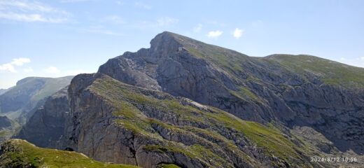 Cresta Ovest dal Castello delle Aquile 