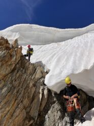 Doppia attrezzata  sul passaggio per superare la terminale