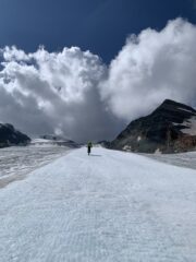 G1, discesa dal Teodulo verso Zermat