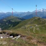 Dal Monte Croce: 1- Monte Sella; 2- Monte Sasso