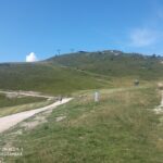 L'Hinterberger. La cima è a destra dell'arrivo della seggiovia.