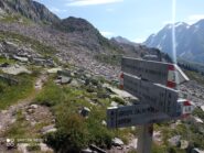 raggiunto il sentiero 3 si intravede la croce del Nusserkopf