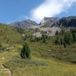 poco dopo Grieplalm, il risalto erboso da risalire