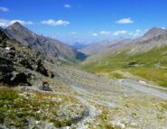 Partenza dal Colle dell'Agnello