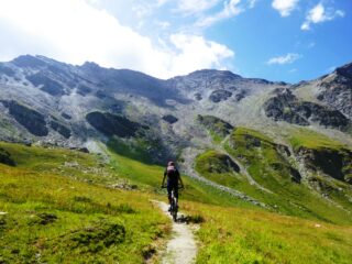 Verso il vallone, dopo il ref. Agnel