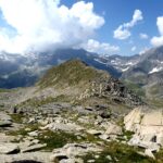 La Costa della Civetta vista dalla dorsale Sud-Ovest.