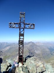 La croce di vetta.