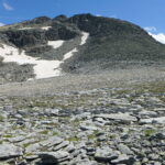 Versante ovest della montagna