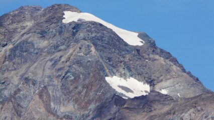 Le miserabili condizioni della parte superiore dei ghiacci della Est della Ciamerella