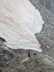 Dopo la deviazione a sinistra di quota 2720