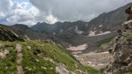 Dal colletto Tailly verso i laghi Tailly