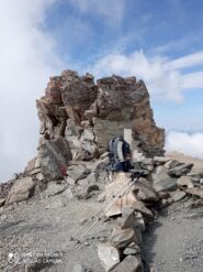 semplici roccette per la vetta della Pointe du Lamet