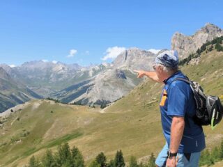 a ritroso dal Clot de la Selle
