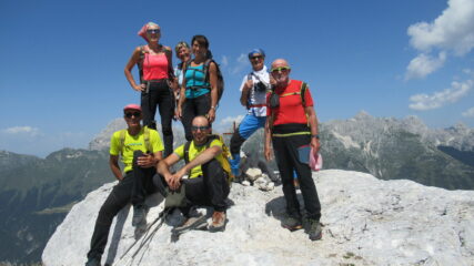 I Folletti del Morrone in vetta