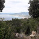 il litorale di ponente dalla Caprazzoppa..