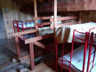 20 posti letto, piano superiore.