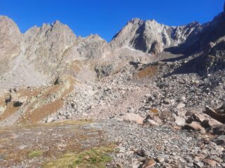 Dal rifugio Remondino, l'Argentera al centro 