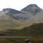 grosso modo la mia linea di salita al colle m.2984