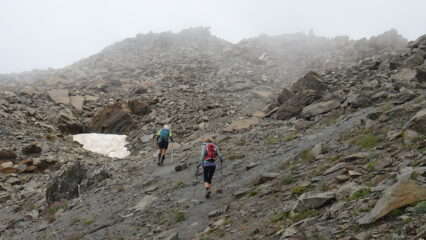 Quasi un cima al Pic du Lac Blanc
