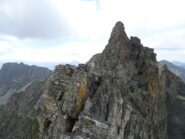 Verso il torrione sommitale